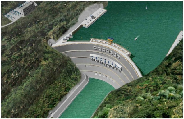 中國第二大水電站——溪洛渡水電站  第1張